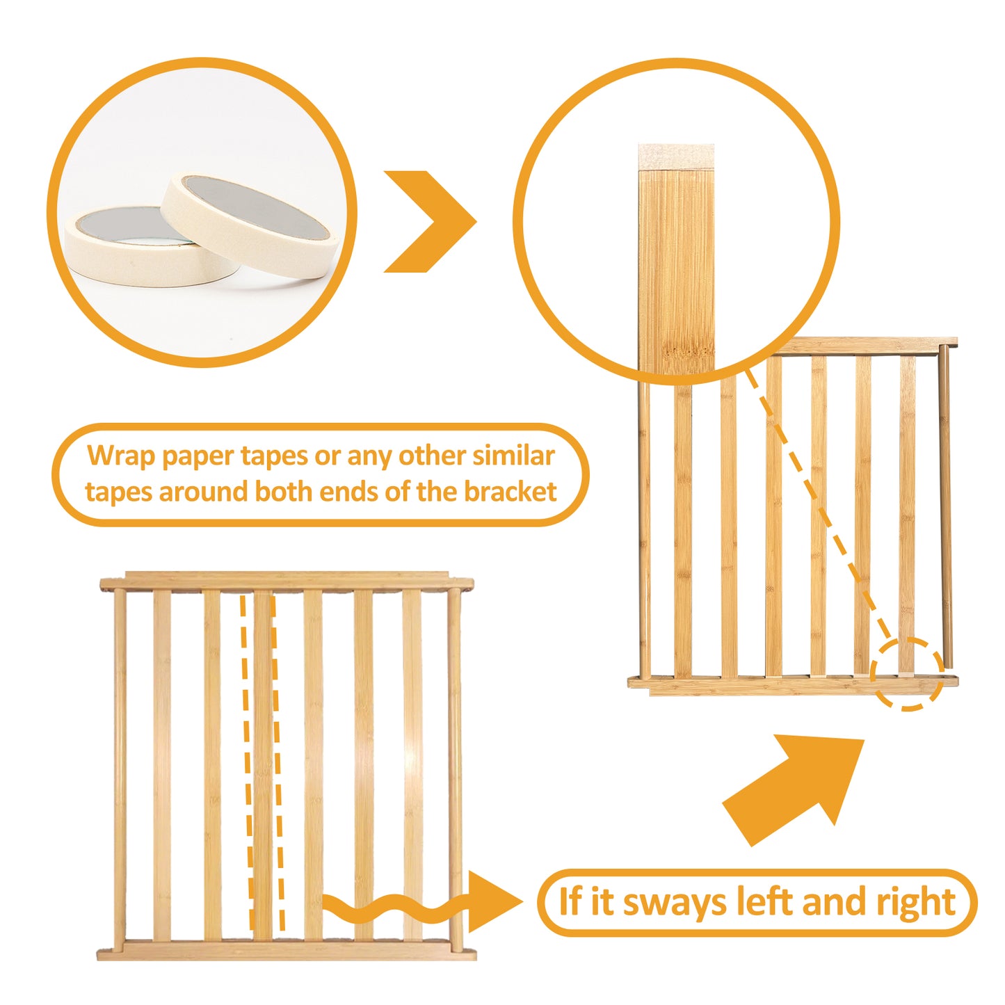 Ready to pets 4-Panels Premium Bamboo Pet Fence: Where Elegance Meets Functionality For the Discerning Pet Owner Who Values Style, Sustainability, and Simplicity